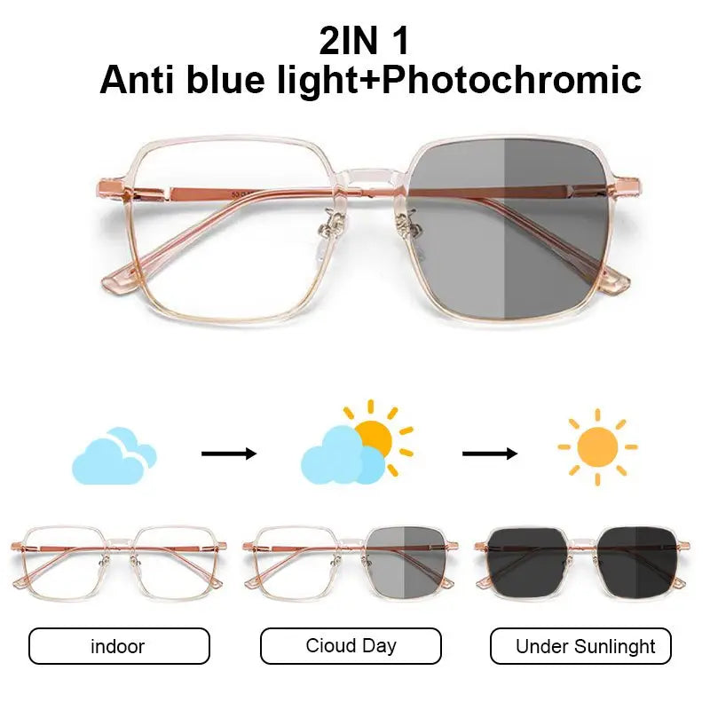 Photochromic Color Changing Sun Glasses For Women