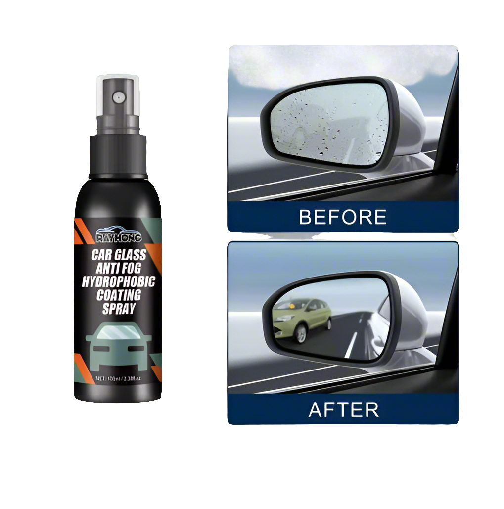 Car Glass Anti- Fog Hydrophobic Coating 100ML (Pack of 2)